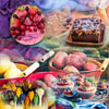 Enjoy a new pack of jigsaw puzzles in the paid zone: 40 pictures, the Sweet and Salty 2. Desserts salads and starters, exotic, colorful and delicious!