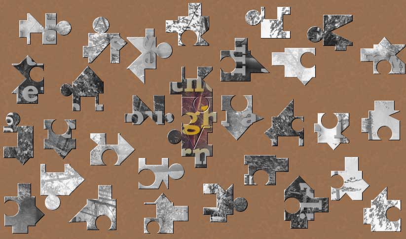 A sample of the puzzle