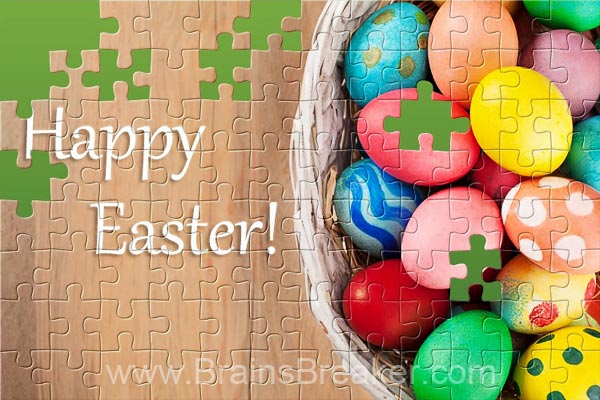 Enjoy these Easter holidays with a new free puzzle from BrainsBreaker