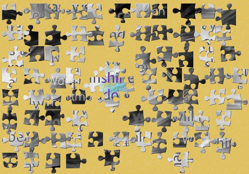 A sample of the puzzle.