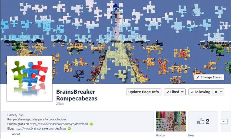 La nueva página de facebook para fans de BrainsBreaker en español