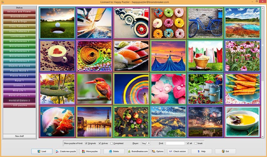 BrainsBreaker, Jigsaw Puzzles for everybody