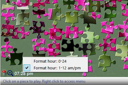 You can try the format hour of the clock in desktop right clicking on it