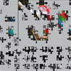 Experiment with this new feature from BrainsBreaker: Jigsaw puzzles in Black & White mode. As you match pieces, the connected zones will recover its color.