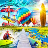 Refreshing images for the hot season and memories of Summer in 40 stunning jigsaw puzzles
