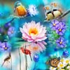 40 vibrant jigsaw puzzles with an assortment of flying entities, birds, butterflies and some flowers to complement.